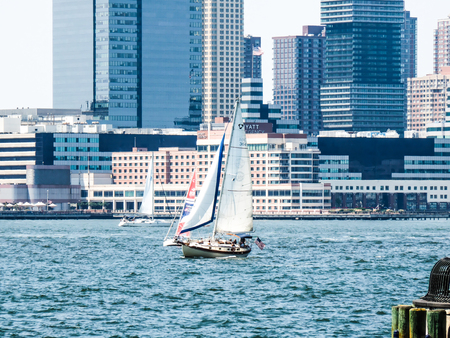 Harbor view, New York, USAのeditorial素材