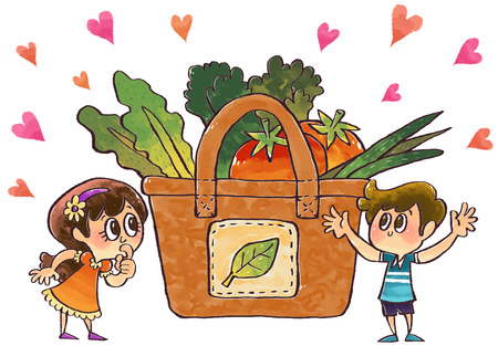 Environmental Care Illustrationの写真素材