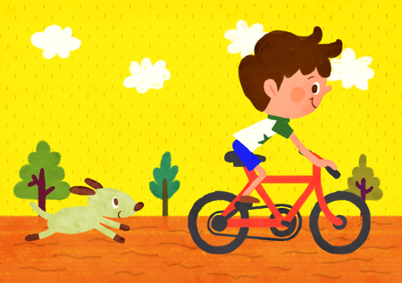 Summer Time Fun Illustrationの写真素材