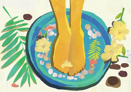 Beauty Concept Illustrationの写真素材