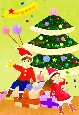 Teenage Lifestyle Illustrationの写真素材