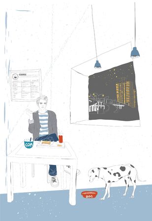 Lifestyle Illustrationの写真素材