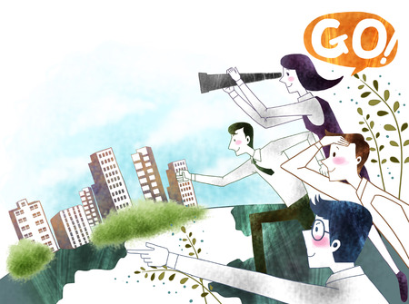 Creative Business Illustrationの写真素材