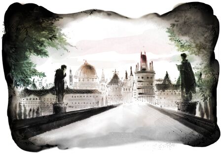 Scenery Paintingの写真素材