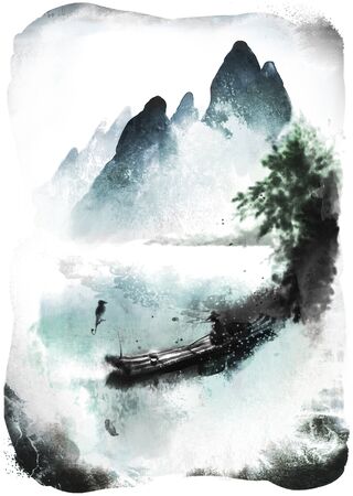 Scenery Paintingの写真素材