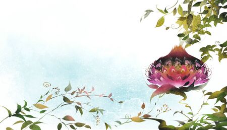 Nature Illustrationの写真素材