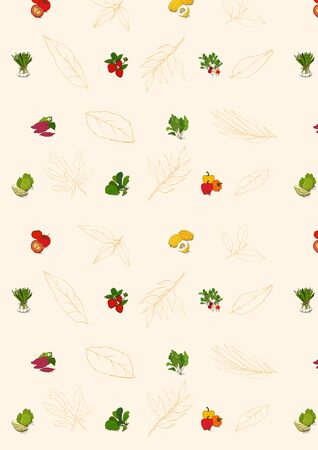 Gift Wrapping Paper Design Illustrationの写真素材