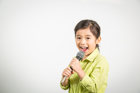 Young Child Singerの写真素材
