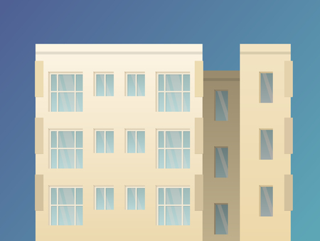 Building-vector illustrationsのイラスト素材