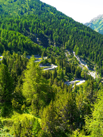 Europe trip - Beautiful scenery of mountainsの写真素材