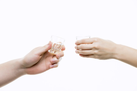 Cheers Close-Upの写真素材