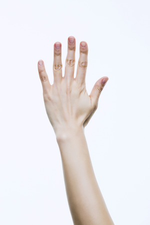 Hand Close-Upの写真素材