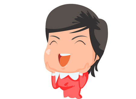 Woman smilingのイラスト素材