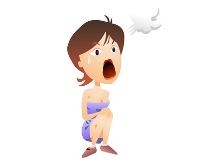 Angry womanのイラスト素材