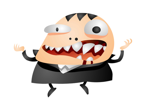 Creepy vampireのイラスト素材