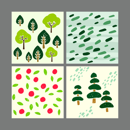 Geometric patterns vector illustrationのイラスト素材