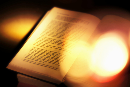 Book openedの写真素材