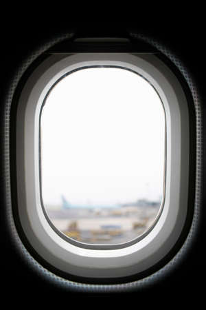 airplane, airplane Windowsの写真素材