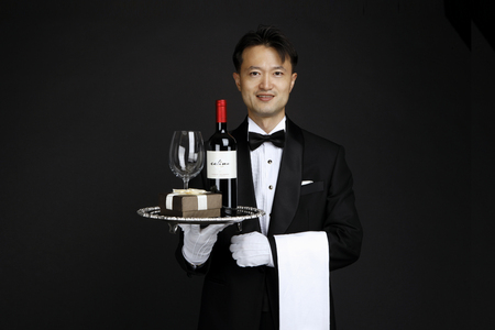 Asian students with cooking concept- Isolated on studio shotの写真素材