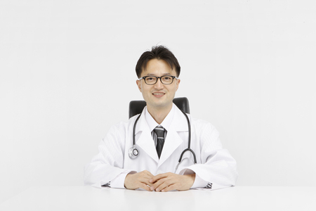 doctor concept- Isolated on studio shotの写真素材