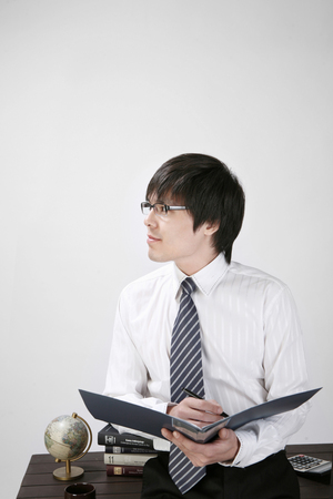 business concept man in officeの写真素材