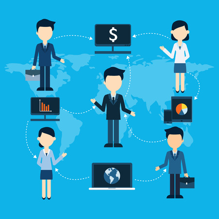 Business concept vector illustrationのイラスト素材