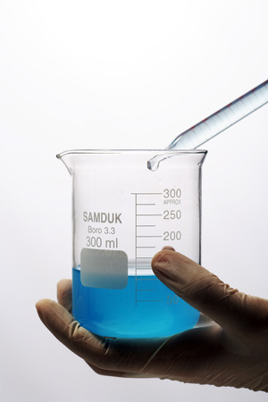 Isolated shot of blending chemicalsの写真素材
