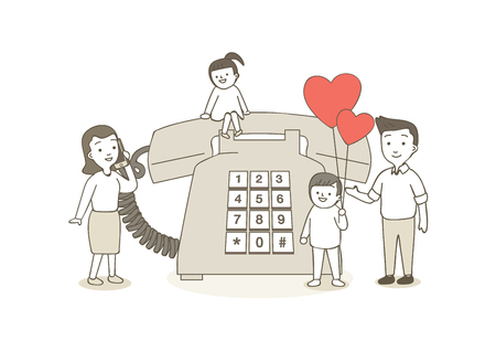 Charity, donation illustration - Fund raisingのイラスト素材