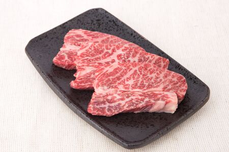 Fresh ingredient studio shot - Beef/steakの写真素材