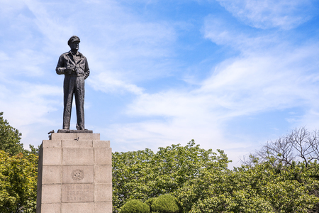 Jayu Park in Incheon,South Koreaの写真素材