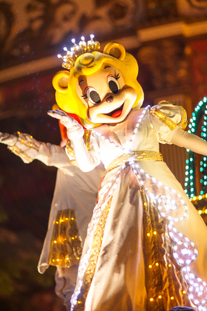 Light show paradeのeditorial素材