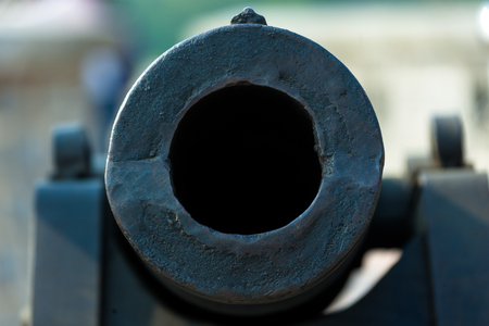 Close up shot of cannonの写真素材