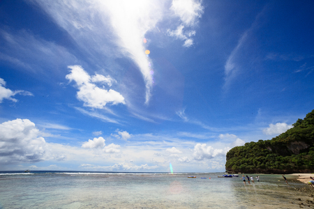Beautiful beachの写真素材