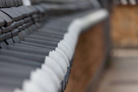 Korean traditional houses, Jeonju, South Koreaの写真素材