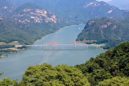 Oksun, Jecheon, Chungcheongbuk-do, South Koreaの写真素材