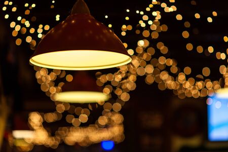 Light in darkの写真素材