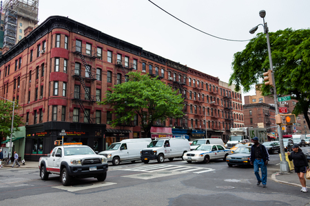 small City view, New York, USAのeditorial素材