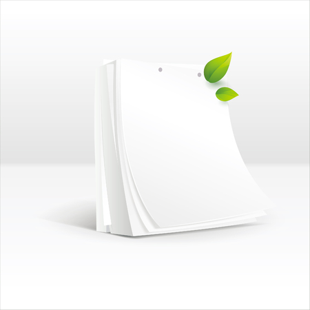Document icon - isolated on whiteのイラスト素材
