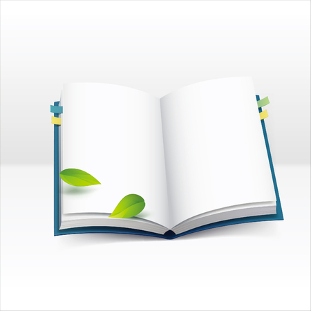 Book icon isolated on whiteのイラスト素材