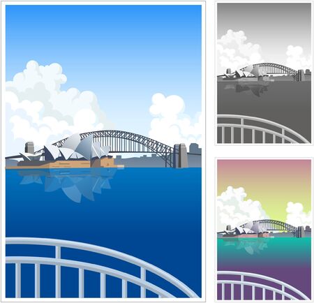 Various color of Australiaのイラスト素材