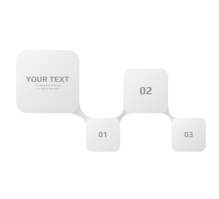 Presentation template with junctionのイラスト素材