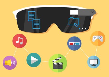 Smart glasses with technology network