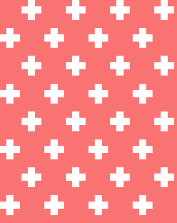 Repeating cross patternのイラスト素材