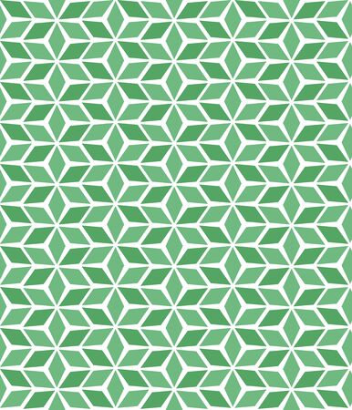Repeating abstract green patternのイラスト素材