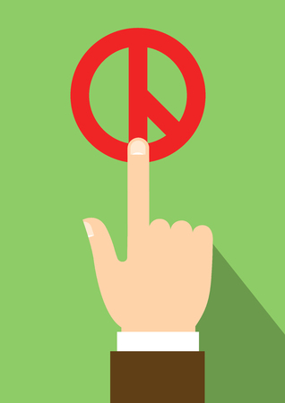 Exhorting vote campaignのイラスト素材