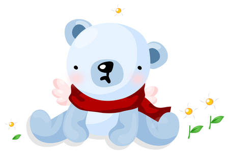 Teddy bear illustrationのイラスト素材
