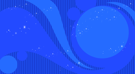 Abstract geometric circle and straight line patternのイラスト素材