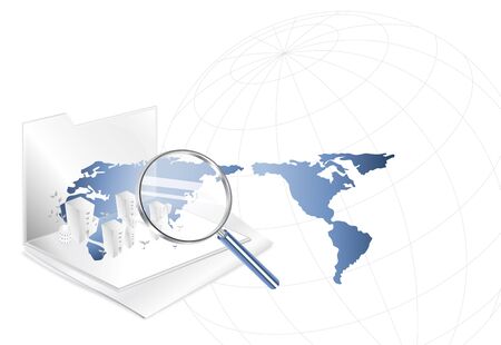 Document, Business digital graphicのイラスト素材