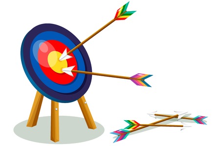 Archery vectorのイラスト素材
