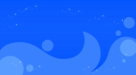 Abstract geometric curve and straight line patternのイラスト素材